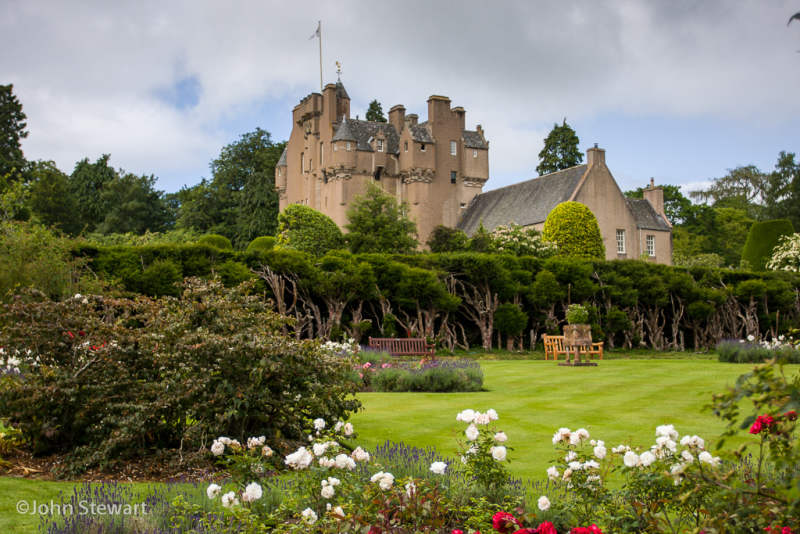 Crathes Castle gardens